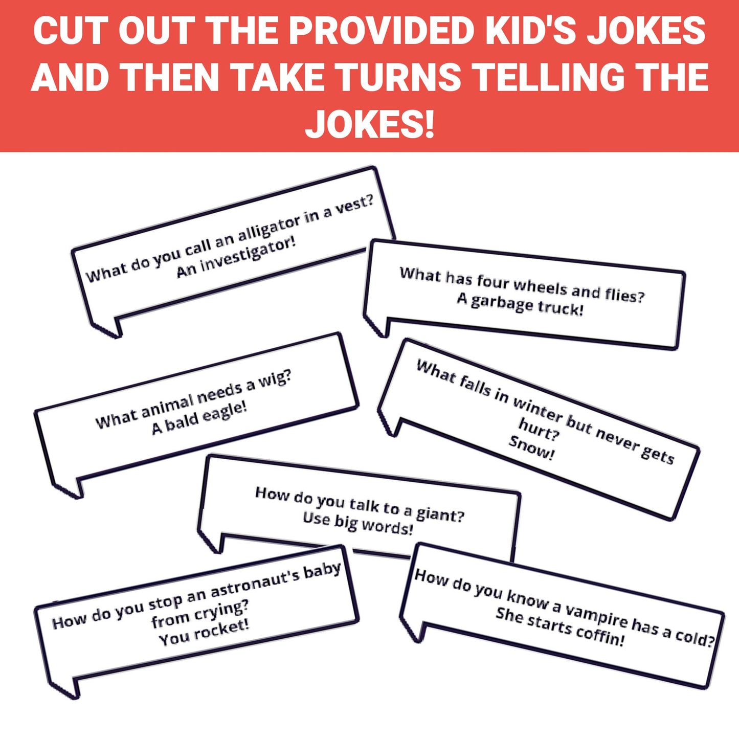 Kids Comedy Club Activity, Jokes for Kids, Printable Jokes, Jokes for Children, Family Jokes, Silly, Funny Jokes for Kids